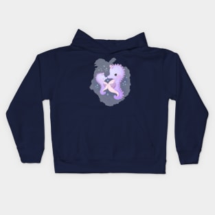 Seahorse Motherhood Cartoon Kids Hoodie